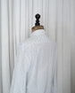 90s HERMÈS Paris  "OXH" Grid Check Jacquard Serie Button Cotton B.D Shirt Made in France