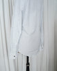 90s HERMÈS Paris  "OXH" Grid Check Jacquard Serie Button Cotton B.D Shirt Made in France