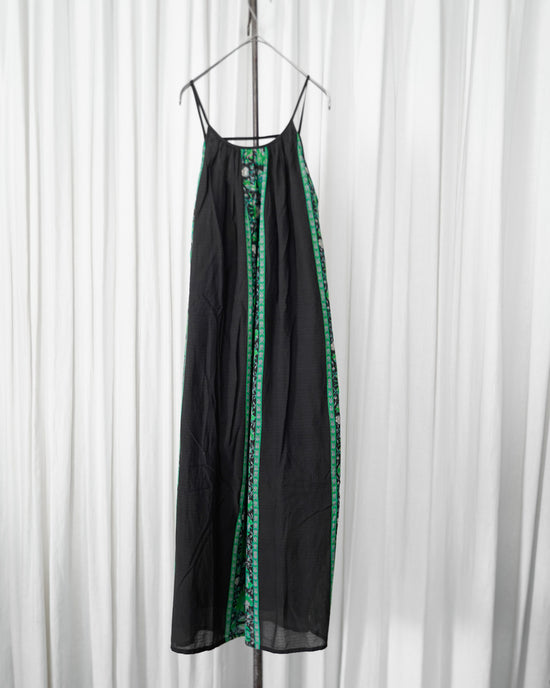 Sara mallika cotton viscorse border print dress