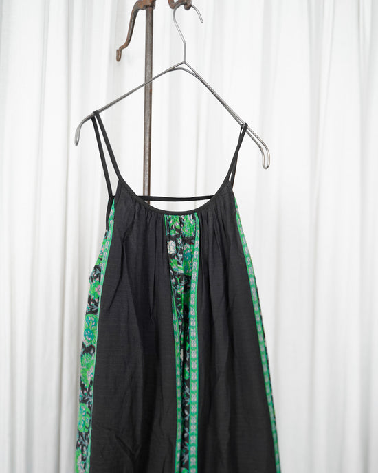 Sara mallika cotton viscorse border print dress