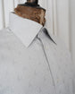 90s HERMÈS Paris  Eiffel Tower Print Cotton Double Cuff Dress Shirt Made in France