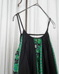 Sara mallika cotton viscorse border print dress