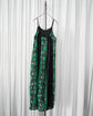 Sara mallika cotton viscorse border print dress