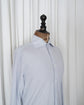 HERMÈS Paris Micro "H" Grid Serie Button Check Cotton Shirt Made in France