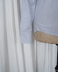 HERMÈS Paris Micro "H" Grid Serie Button Check Cotton Shirt Made in France
