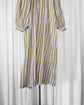 Sara mallika Cotton Wave Stripe Print Kaftan Dress