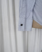 HERMÈS Paris Micro "H" Grid Serie Button Check Cotton Shirt Made in France