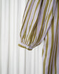 Sara mallika Cotton Wave Stripe Print Kaftan Dress