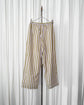 Sara mallika cotton wave stripe print pants