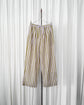 Sara mallika cotton wave stripe print pants