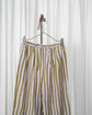 Sara mallika cotton wave stripe print pants