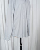 90s HERMÈS Paris  Star Mark Grid Jacquard Serie Button Cotton B.D Shirt Made in France