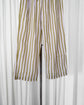 Sara mallika cotton wave stripe print pants