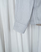 90s HERMÈS Paris  Star Mark Grid Jacquard Serie Button Cotton B.D Shirt Made in France