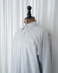 90s HERMÈS Paris  Star Mark Grid Jacquard Serie Button Cotton B.D Shirt Made in France
