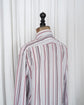 90s HERMÈS Paris  Multi Stripe Serie Button Cotton Shirt Made in France