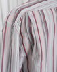 90s HERMÈS Paris  Multi Stripe Serie Button Cotton Shirt Made in France