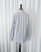 90s HERMÈS Paris  Multi Stripe Serie Button Cotton Shirt Made in France
