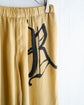 dries van noten Made in Rumania Rロゴ　Rayon easy pants