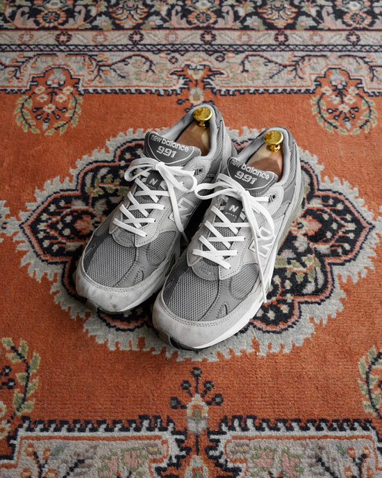 NEW BALANCE 991 GRAY 26.5CM U.K