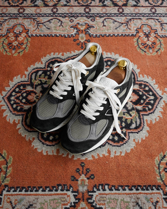 NEW BALANCE 990V2 BLACK 25.0cm U.S.A.