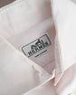 HERMES Made in France Serie button pink Jacquard shirt