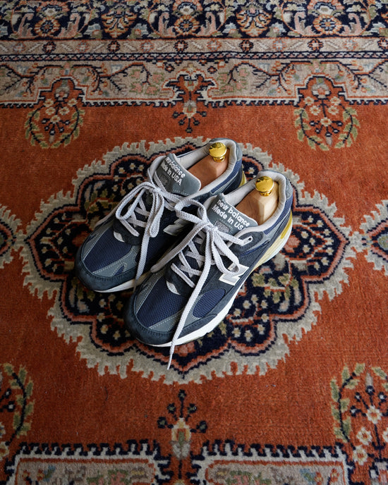 NEW BALANCE 993 NAVY 24.0cm U.S.A.