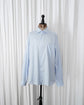 90s HERMÈS Paris  "CHEMISES SUR MESURE" Serie Button Cotton Shirt  Made in France