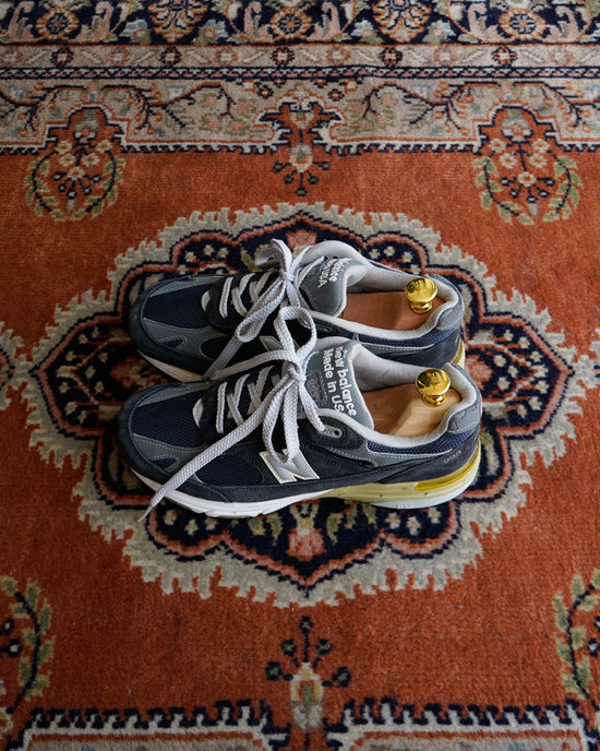 NEW BALANCE 993 NAVY 24.0cm U.S.A.