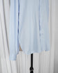 90s HERMÈS Paris  "CHEMISES SUR MESURE" Serie Button Cotton Shirt  Made in France
