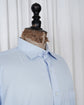 90s HERMÈS Paris  "CHEMISES SUR MESURE" Serie Button Cotton Shirt  Made in France