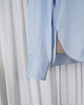 90s HERMÈS Paris  "CHEMISES SUR MESURE" Serie Button Cotton Shirt  Made in France