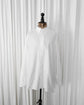 90s HERMÈS Paris  "CHEMISES SUR MESURE" Serie Button Cotton Jacquard Shirt  Made in France