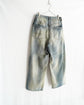 AGING WIDE DENIM 5P PANTES