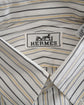 90s HERMÈS Paris  Serie Button Cotton Shirt  Made in France