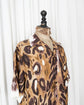 2022AW MARNI Viscose Leopard Open Collar Shirt Made in ITARY