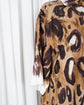 2022AW MARNI Viscose Leopard Open Collar Shirt Made in ITARY