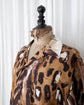 2022AW MARNI Viscose Leopard Open Collar Shirt Made in ITARY