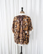 2022AW MARNI Viscose Leopard Open Collar Shirt Made in ITARY