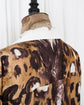 2022AW MARNI Viscose Leopard Open Collar Shirt Made in ITARY