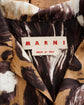 2022AW MARNI Viscose Leopard Open Collar Shirt Made in ITARY