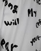 2022SS COMME des GARÇONS HOMME PLUS Message Printed Long Shirt