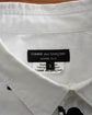 2022SS COMME des GARÇONS HOMME PLUS Message Printed Long Shirt