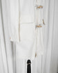 04SS COMME des GARÇONS HOMME PLUS "Simple Tiny期" Alexander Stadler Illustration Hemp Cotton Duffle Coat
