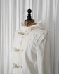 04SS COMME des GARÇONS HOMME PLUS "Simple Tiny期" Alexander Stadler Illustration Hemp Cotton Duffle Coat