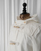 04SS COMME des GARÇONS HOMME PLUS "Simple Tiny期" Alexander Stadler Illustration Hemp Cotton Duffle Coat
