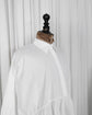 CECILIE BAHNSEN  Cotton Ribbon Cuff Peplum Blouse