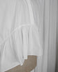 CECILIE BAHNSEN  Cotton Ribbon Cuff Peplum Blouse