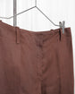 By MArtin Margela 90s HERMÈS Linen Wide Trousers MADE IN FRANCE
