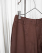 By MArtin Margela 90s HERMÈS Linen Wide Trousers MADE IN FRANCE